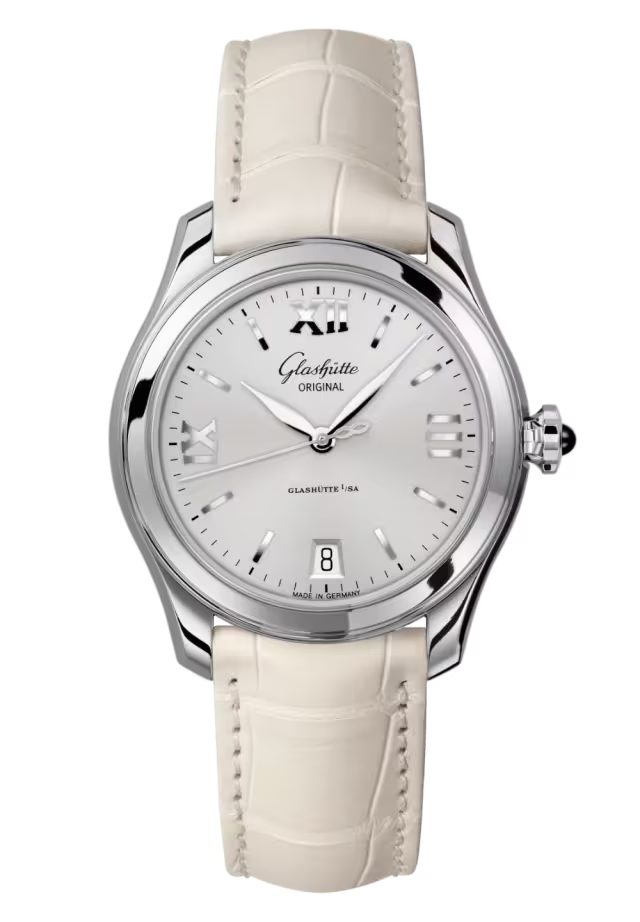 Glashutte Original Serenade Ladies Watch - Stainless Steel Luxury Women's Timepiece for Business, Evening & Special Occasions