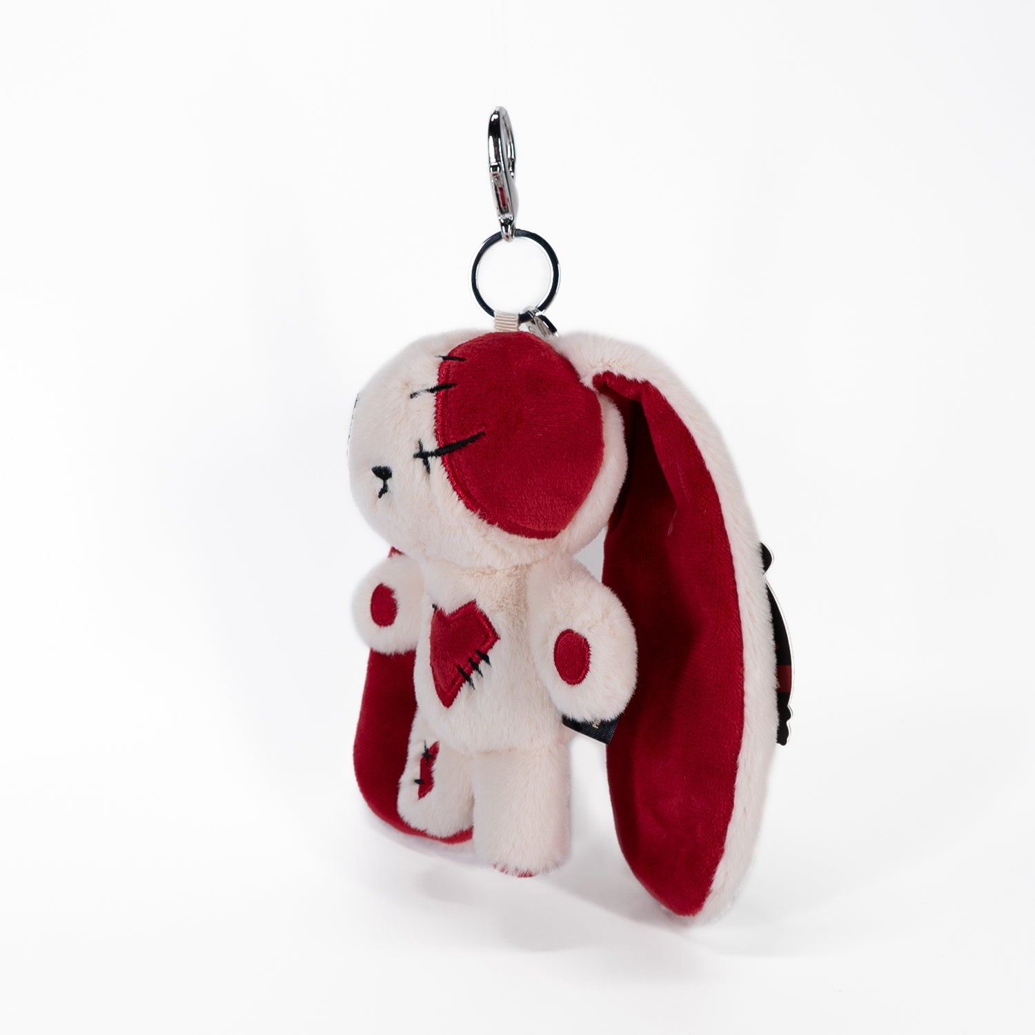 Plushie Dreadfuls Love Rabbit Plush Keychain - Cute Kawaii Stuffed Animal Accessory for Backpacks, Gifts & Home Decor