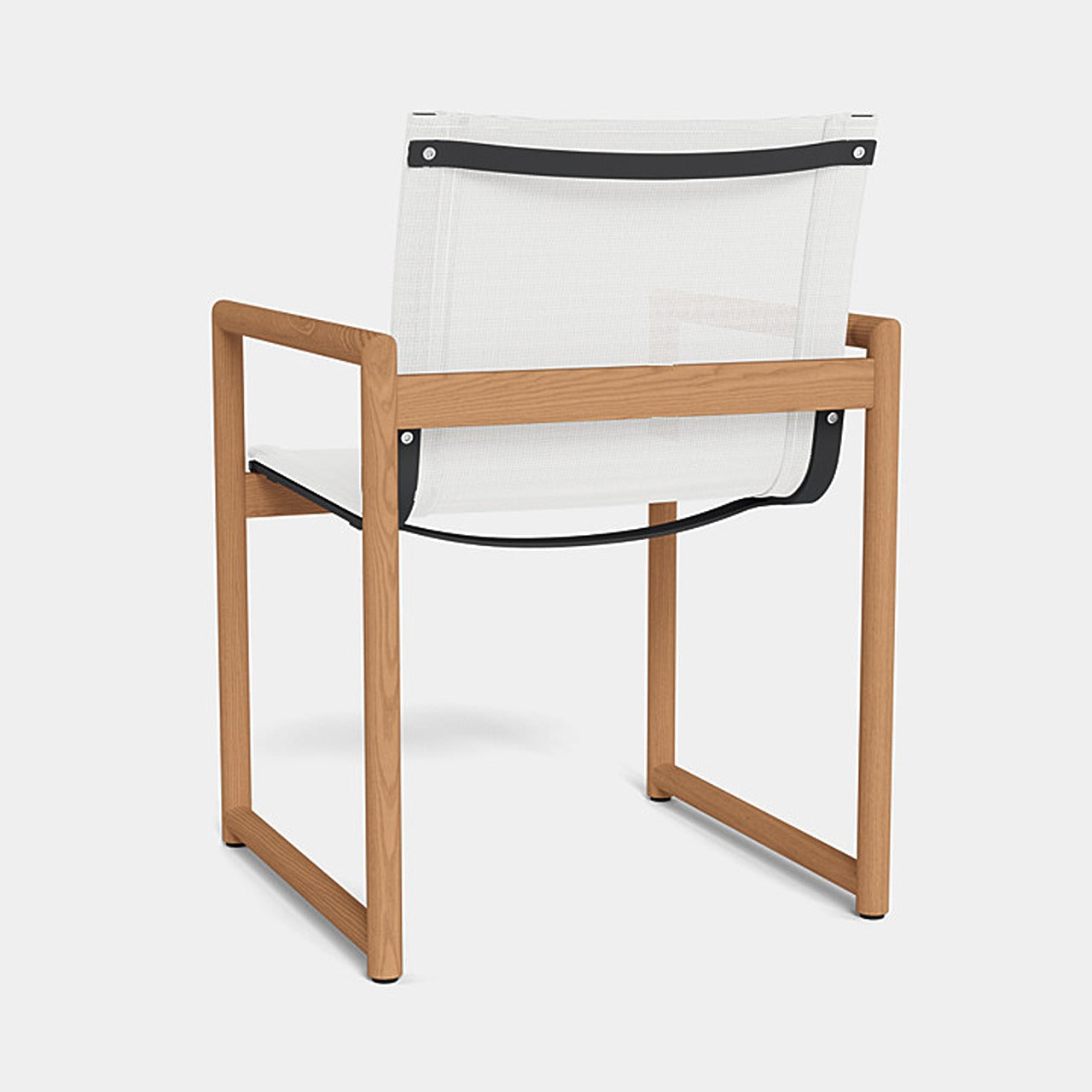 Premium Breeze XL Teak Wood Dining Chair - Waterproof Outdoor Patio Furniture for Garden, Poolside & Restaurant Use