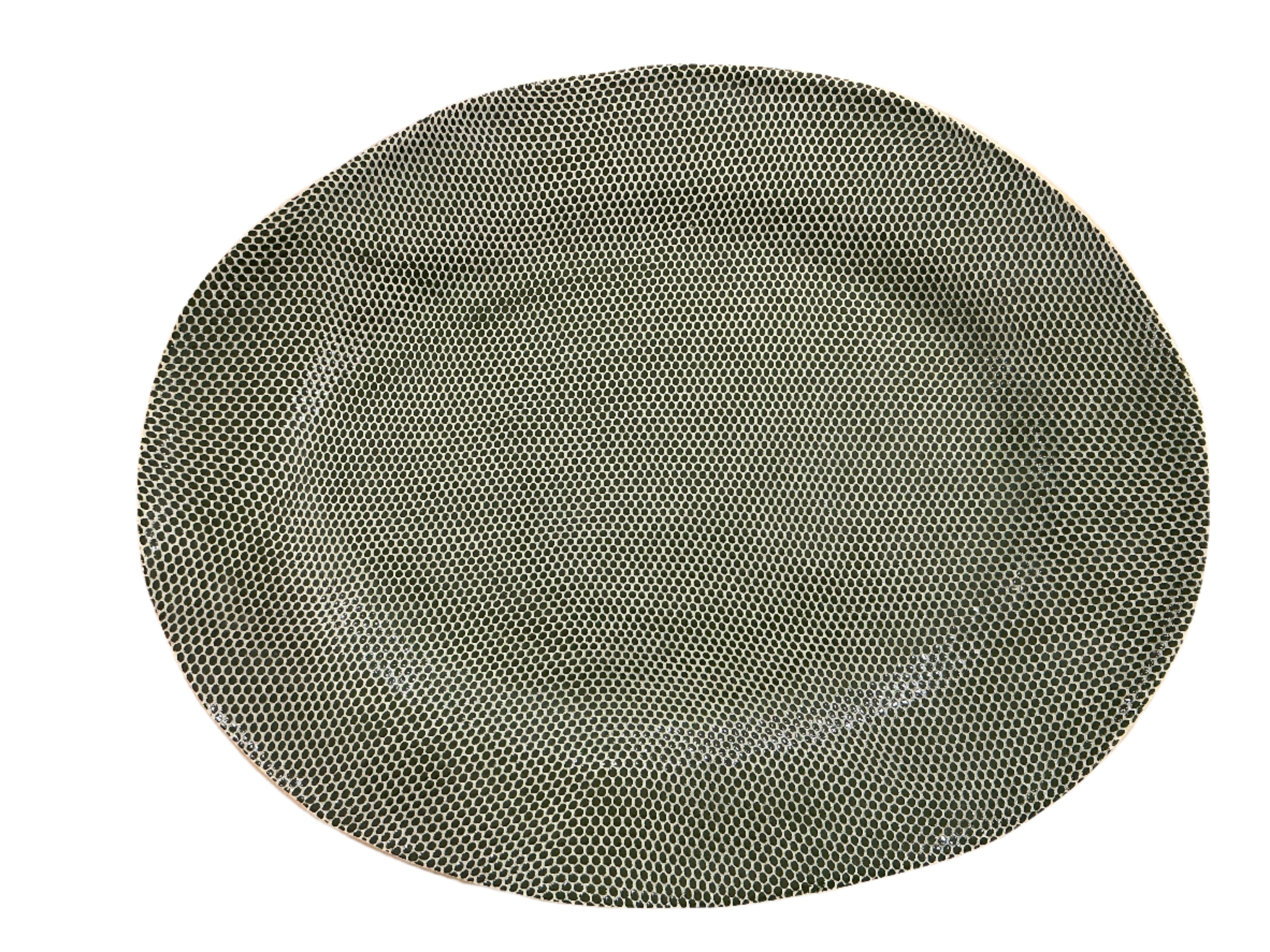 Honeycomb Pine Medium Oval Platter - Elegant Serving Tray for Cheese, Charcuterie & Appetizers | Perfect for Dinner Parties, Entertaining & Home Decor