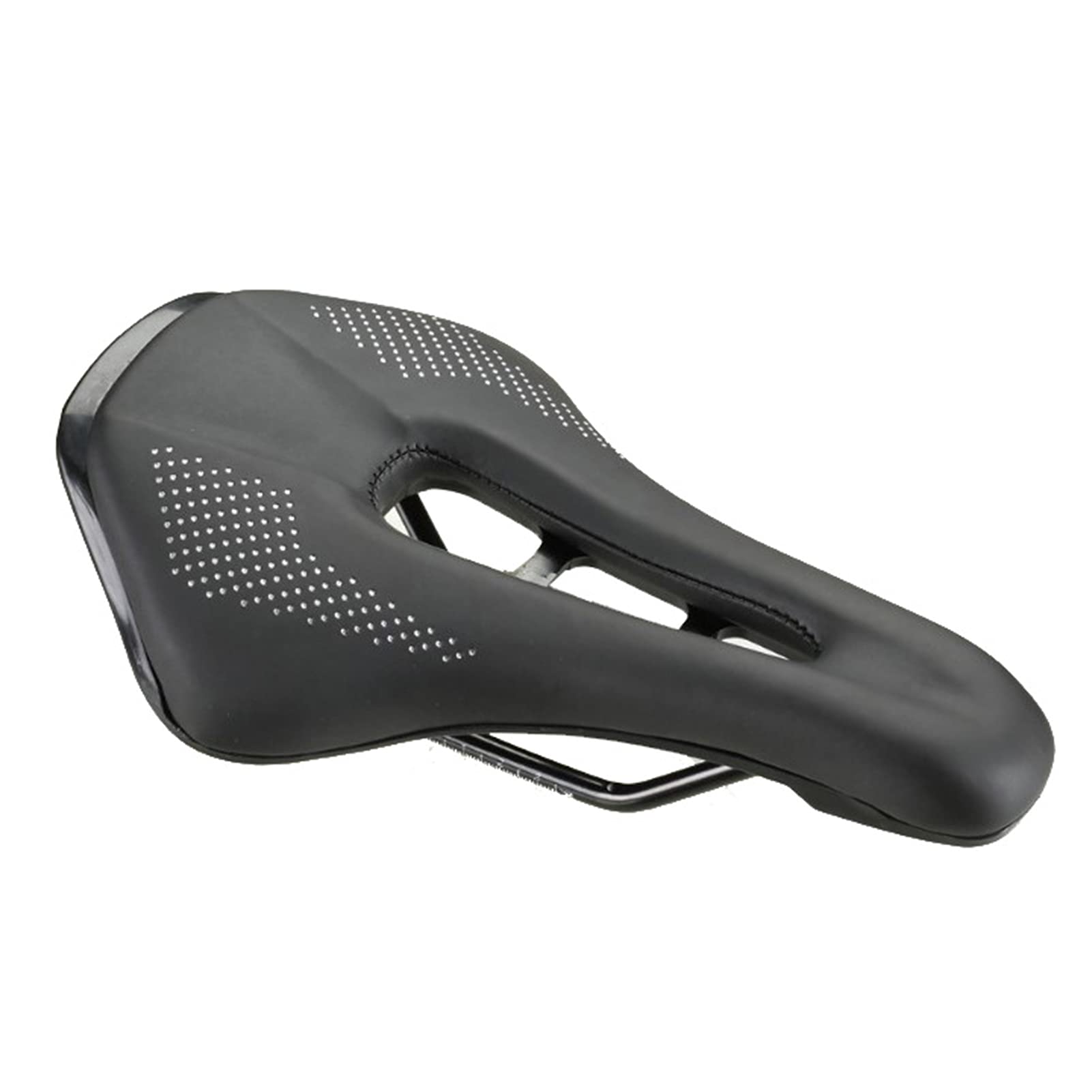 MuYiYi11 Mountain Road Bike Seat Cushion - Hollow Breathable Comfortable Bicycle Saddle with Storage Bag | Cycling Accessories for Men & Women | Perfect for Long Distance Riding, Commuting and Outdoor Adventures