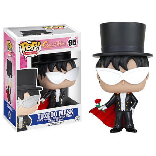 Tuxedo Mask Anime Pop! Vinyl Figure - Sailor Moon Collectible - Perfect for Display, Gifts & Anime Collections