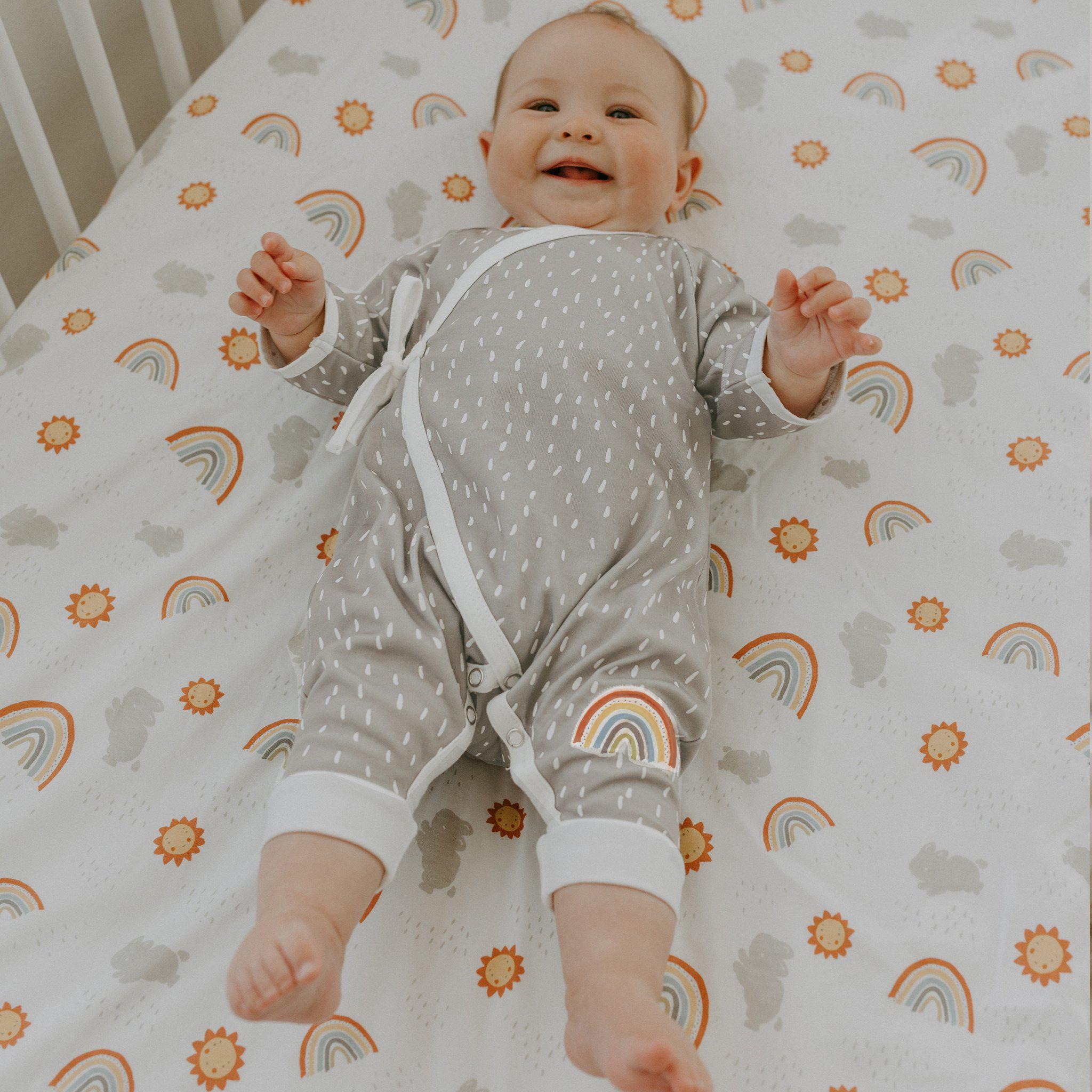 Little Sunshine Kimono Romper - Soft Baby Kimono Outfit for Newborns & Toddlers | Perfect for Photoshoots, Special Occasions & Everyday Wear
