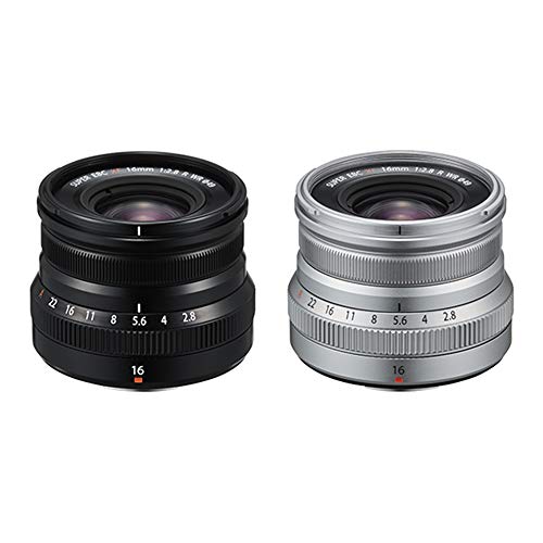 Fujinon XF 16mm F2.8 R WR Lens - Compact Wide-Angle Prime Lens for Fujifilm X-Mount Cameras | Perfect for Travel, Street & Landscape Photography