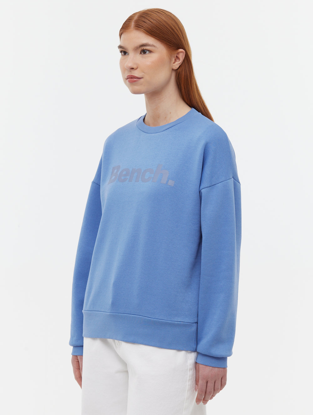 Rilo Tonal Logo Crew Neck Sweatshirt for Men & Women | Soft Cotton Pullover Hoodie | Casual Streetwear for Everyday Wear & Gym