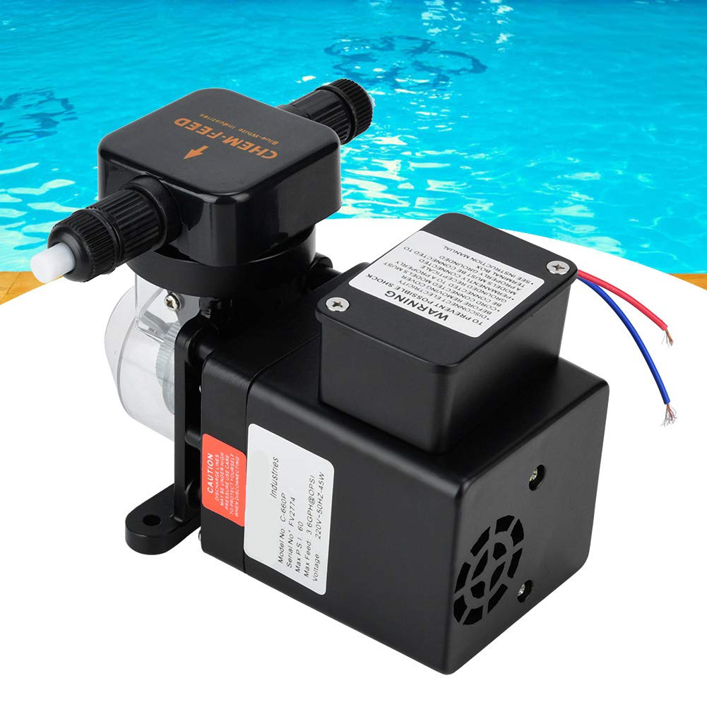 Magree Auto Pool Dosing Pump - 125PSI Output Chemical Dispenser for Swimming Pools | Precise Pool Maintenance & Water Treatment Solution | Perfect for Inground & Above Ground Pools