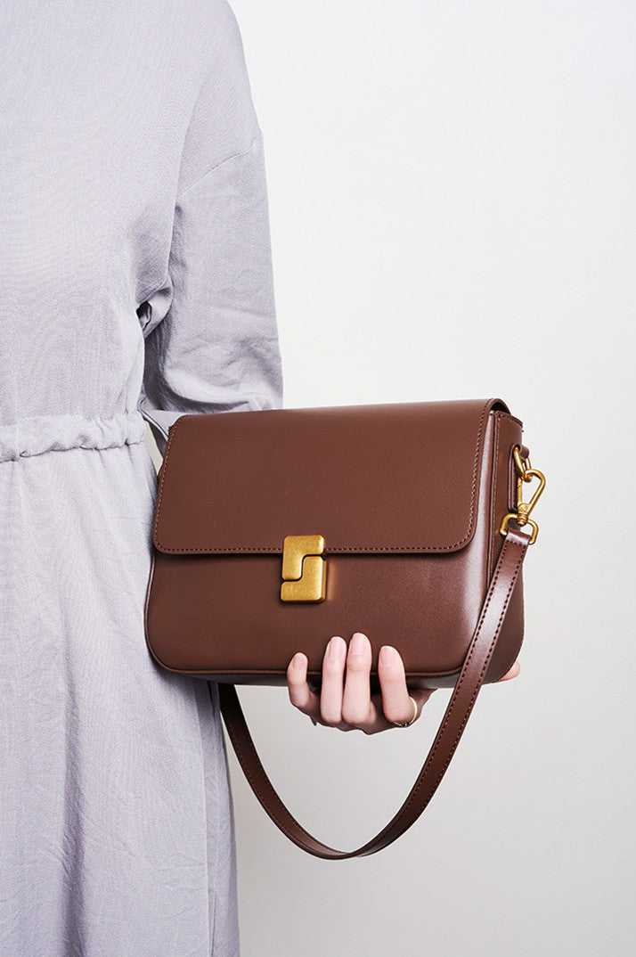 Stylish Modern Square Crossbody Bag for Women - Trendy Shoulder Purse with Adjustable Strap - Perfect for Work, Travel & Everyday Use