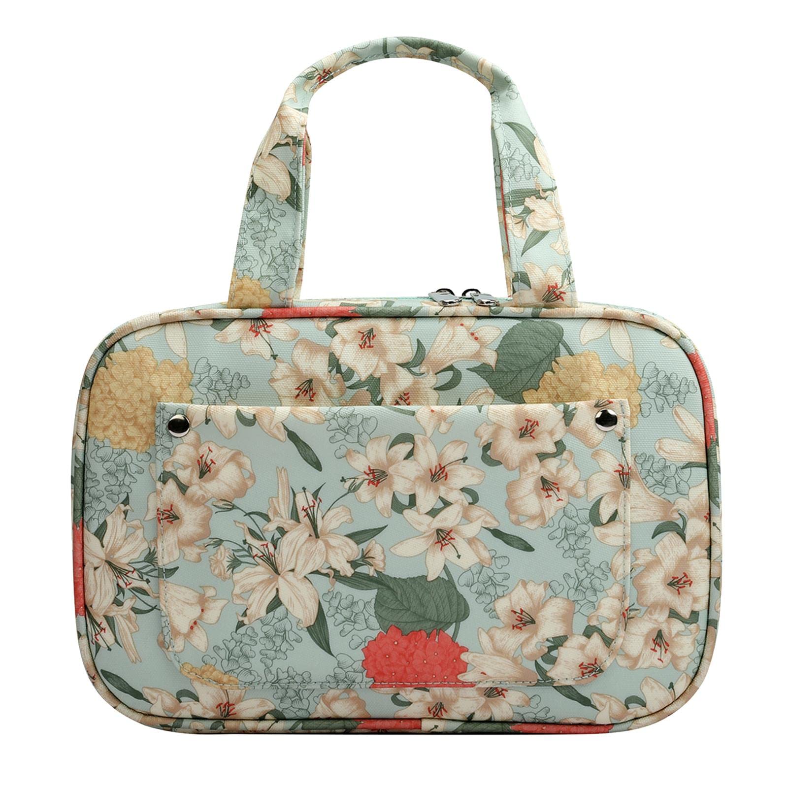 **Simhoo Crochet Hook Case - Knitting Organizer with Multiple Pockets for Crochet Needles, Sewing Tools & Craft Supplies (No Accessories Included) - Perfect for Knitting, Crocheting & DIY Projects**