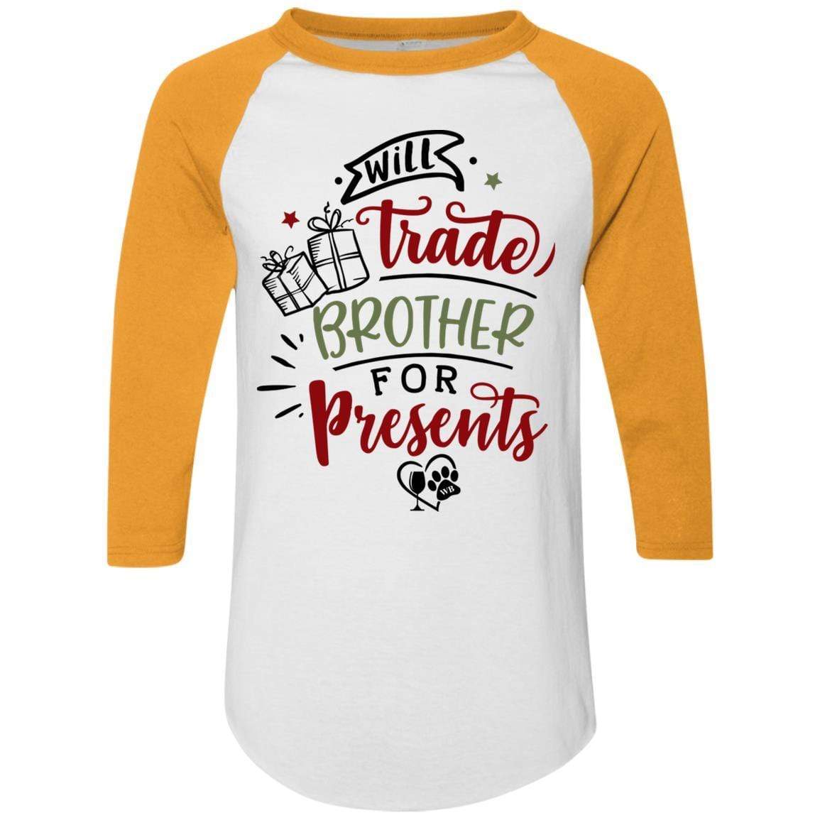WineyBitches.Co Colorblock Raglan Jersey - Stylish Women's Baseball Tee for Casual Wear, Lounge & Weekend Outfits