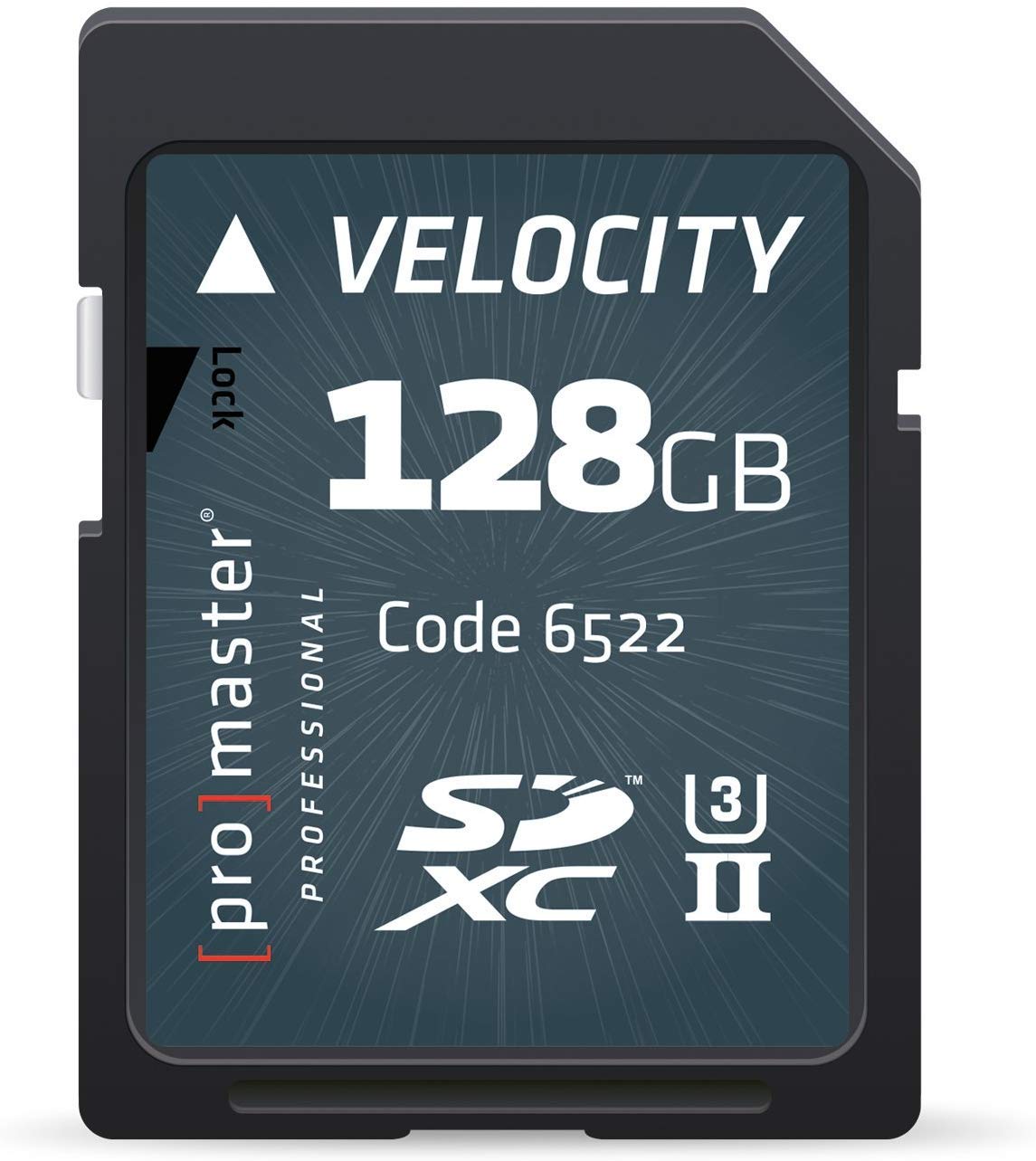 Promaster Velocity 128GB SDXC UHS-II V90 Memory Card - High Speed for 4K Video, DSLR & Mirrorless Cameras, Drones, and Action Cameras