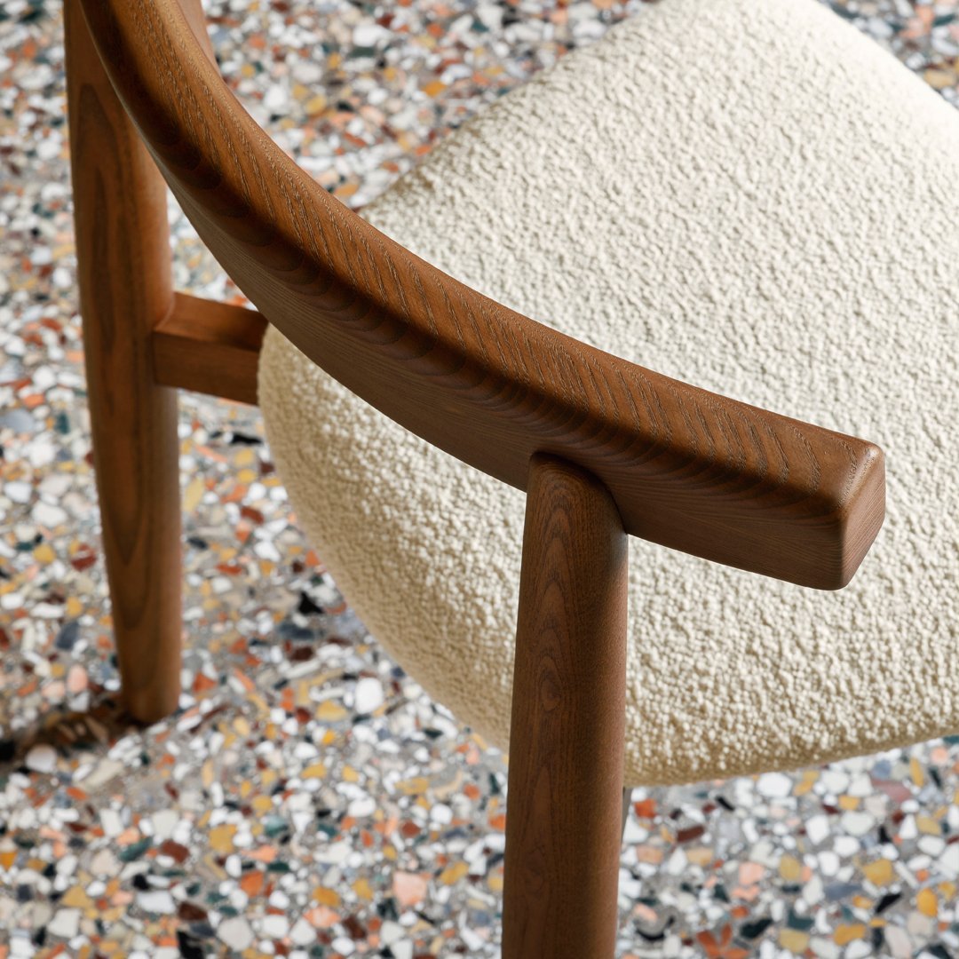 Claretta Bold Chair - Modern Stackable Dining Chair for Home & Office - Perfect for Small Spaces, Restaurants, and Events