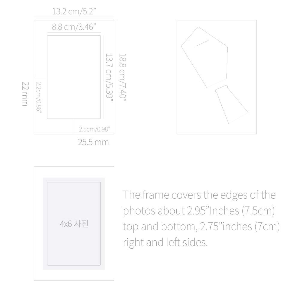 Monolike 100-Pack 4x6 Black Photo Frame Box Set - Holds 4x6 Pictures | Perfect for Home Decor, Wedding Photos & Office Displays