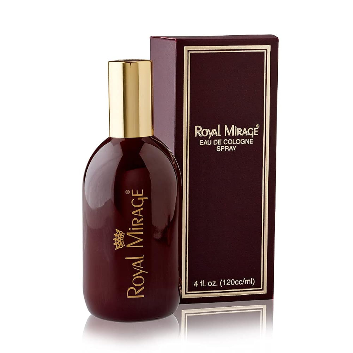 Royal Mirage Original 120ml Eau De Cologne for Men - Long Lasting Fragrance for Daily Wear, Office & Special Occasions