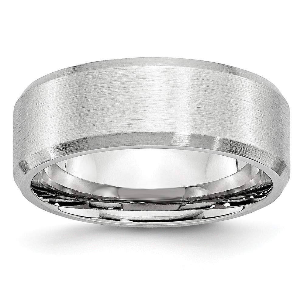 Elegant Cobalt Blue Satin Finish Band Ring for Women - Size 6 to 13 (6mm-8mm Width) | Minimalist Jewelry Gift for Her | Perfect for Weddings, Anniversaries & Everyday Wear