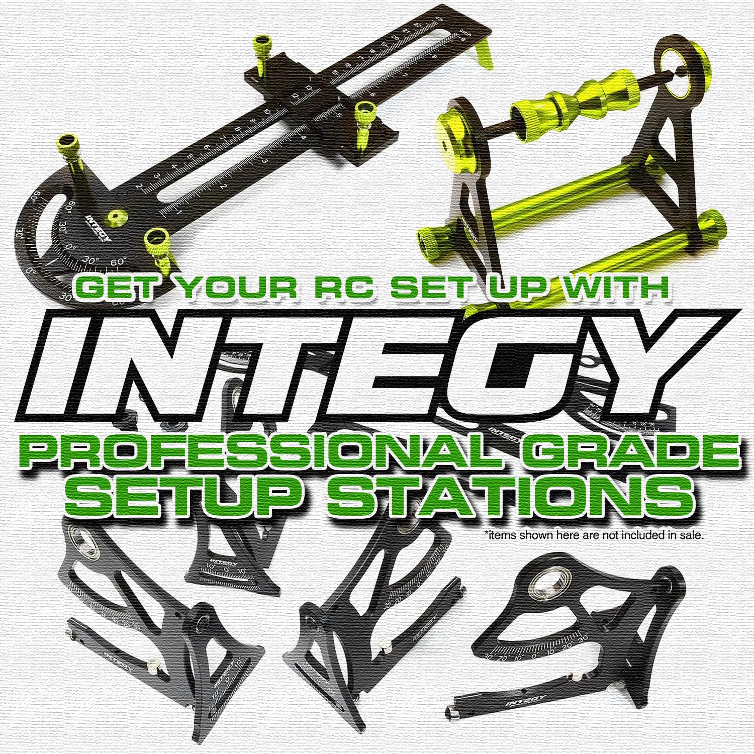 Integy RC Secured Body Clips (4-Pack) with 115mm Connecting Link for 1/10 Scale RC Cars - Durable Fasteners for Off-Road Bashing & Crawler Racing