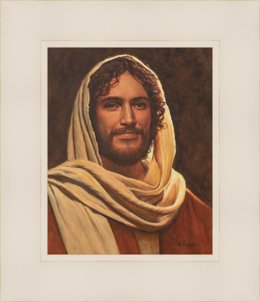 Emmanuel By Del Parson - Premium Religious Wall Art for Home & Church Decor - Perfect for Living Rooms, Bedrooms & Worship Spaces