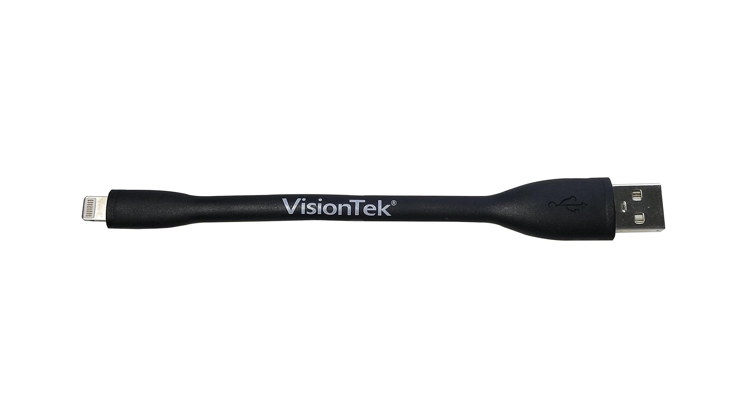 Visiontek Lightning to USB Data Transfer Cable - Fast Charging & Sync for iPhone iPad - Perfect for Home, Office & Travel