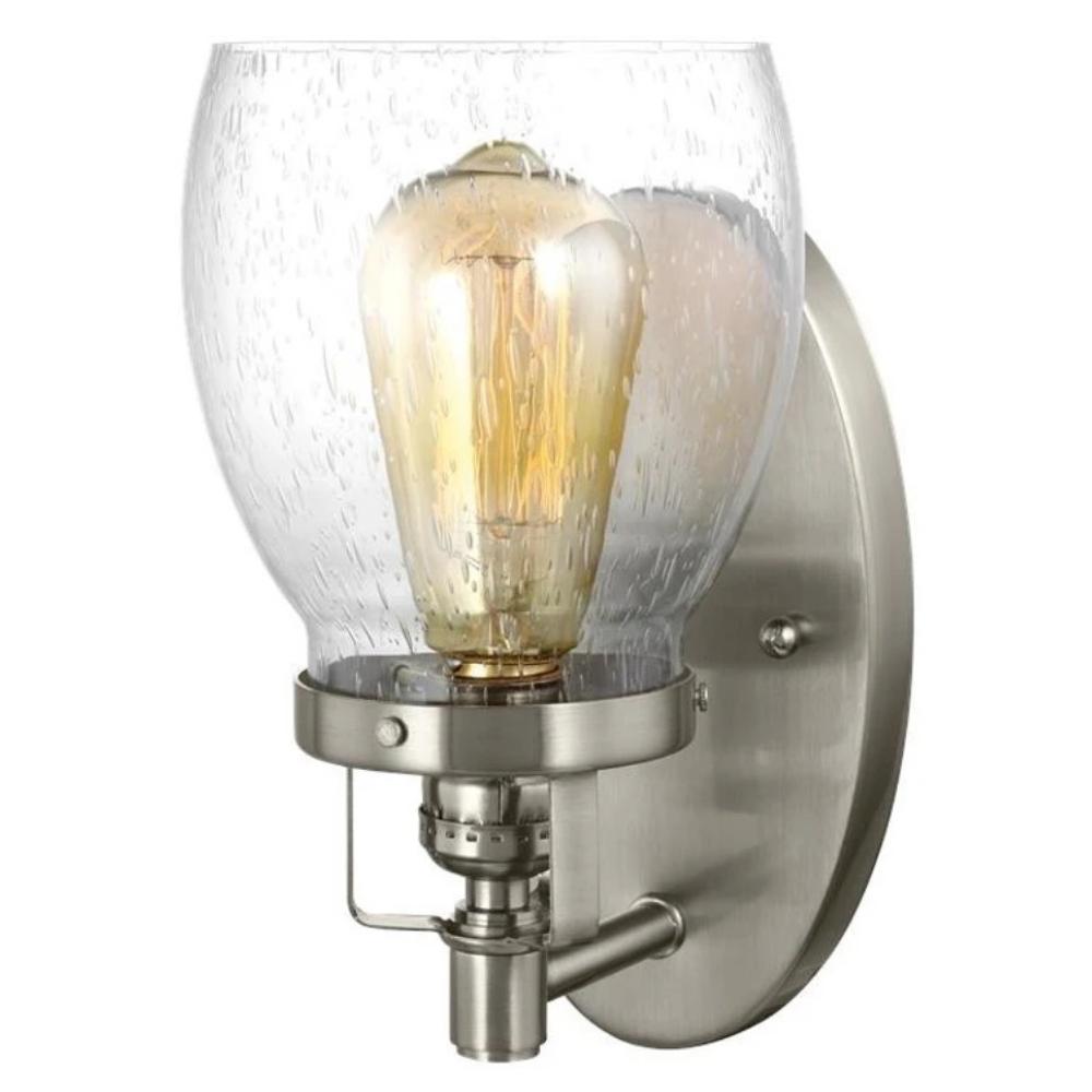 Belton Wall Sconce Light Fixture - Modern LED Wall Mounted Lighting for Living Room, Bedroom, Hallway - Dimmable Indoor Wall Lamp with Warm White Light (3000K) - Perfect for Home Decor and Ambient Lighting