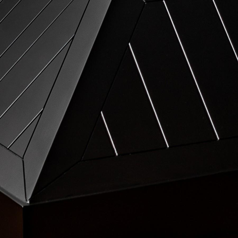 ZLINE Black Wooden Wall Mount Range Hood - Modern Kitchen Ventilation for Smoke & Odor Removal - Perfect for Home Chefs & Open Concept Kitchens