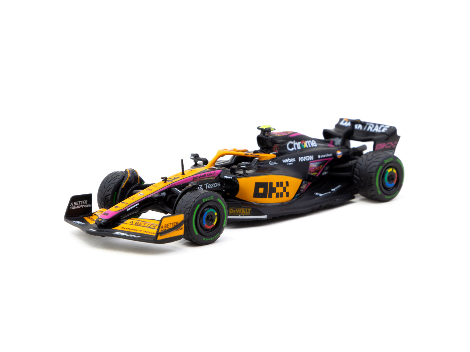 Tarmac Works 1/64 Scale McLaren MCL36 Formula 1 Car - Lando Norris #4 Japanese Grand Prix 2022 Limited Edition Diecast Model - Perfect for Collectors, Racing Fans & Display Cases