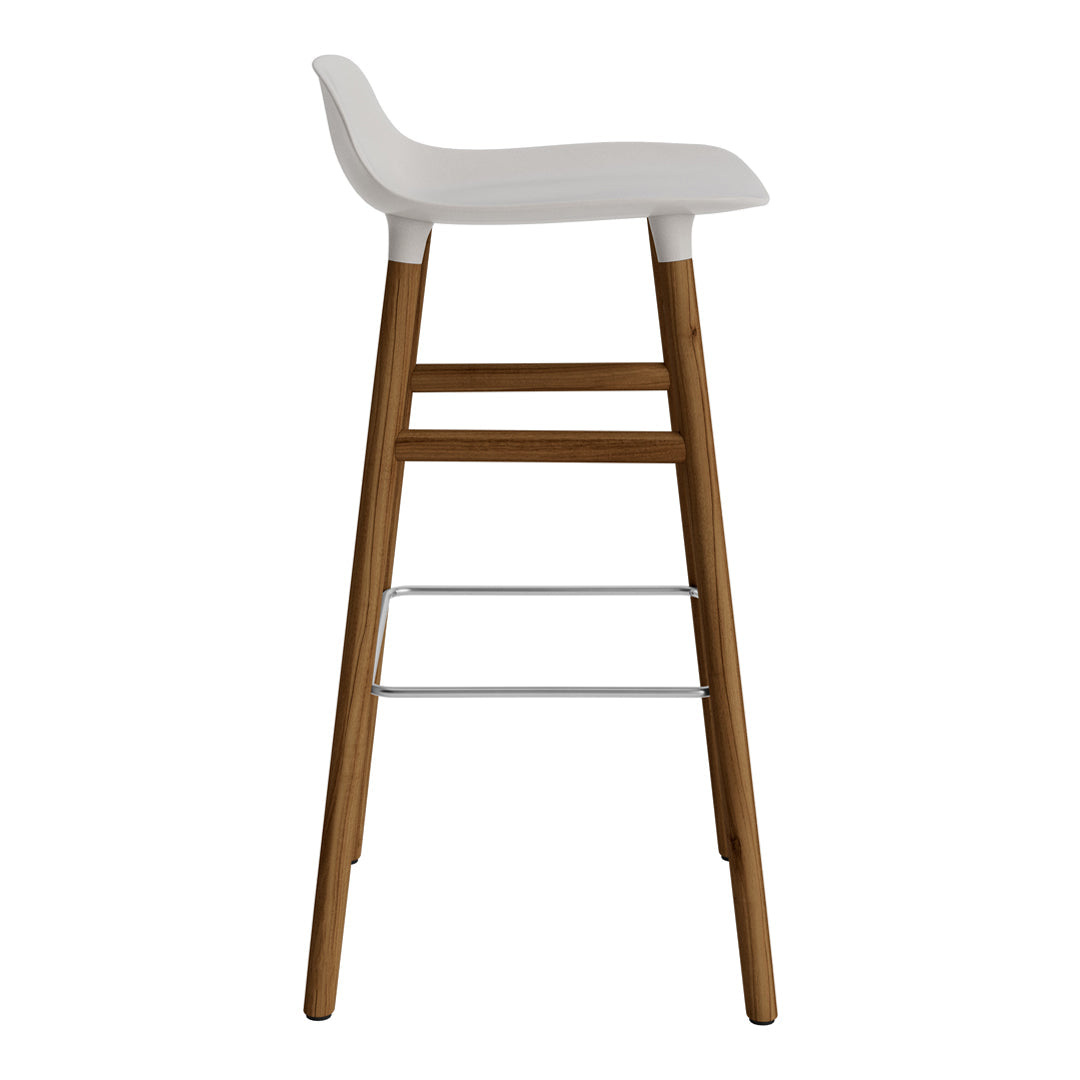 Modern Wooden Bar Stools with Sturdy Wood Legs - Perfect for Kitchen Islands, Home Bars & Dining Counter Seating