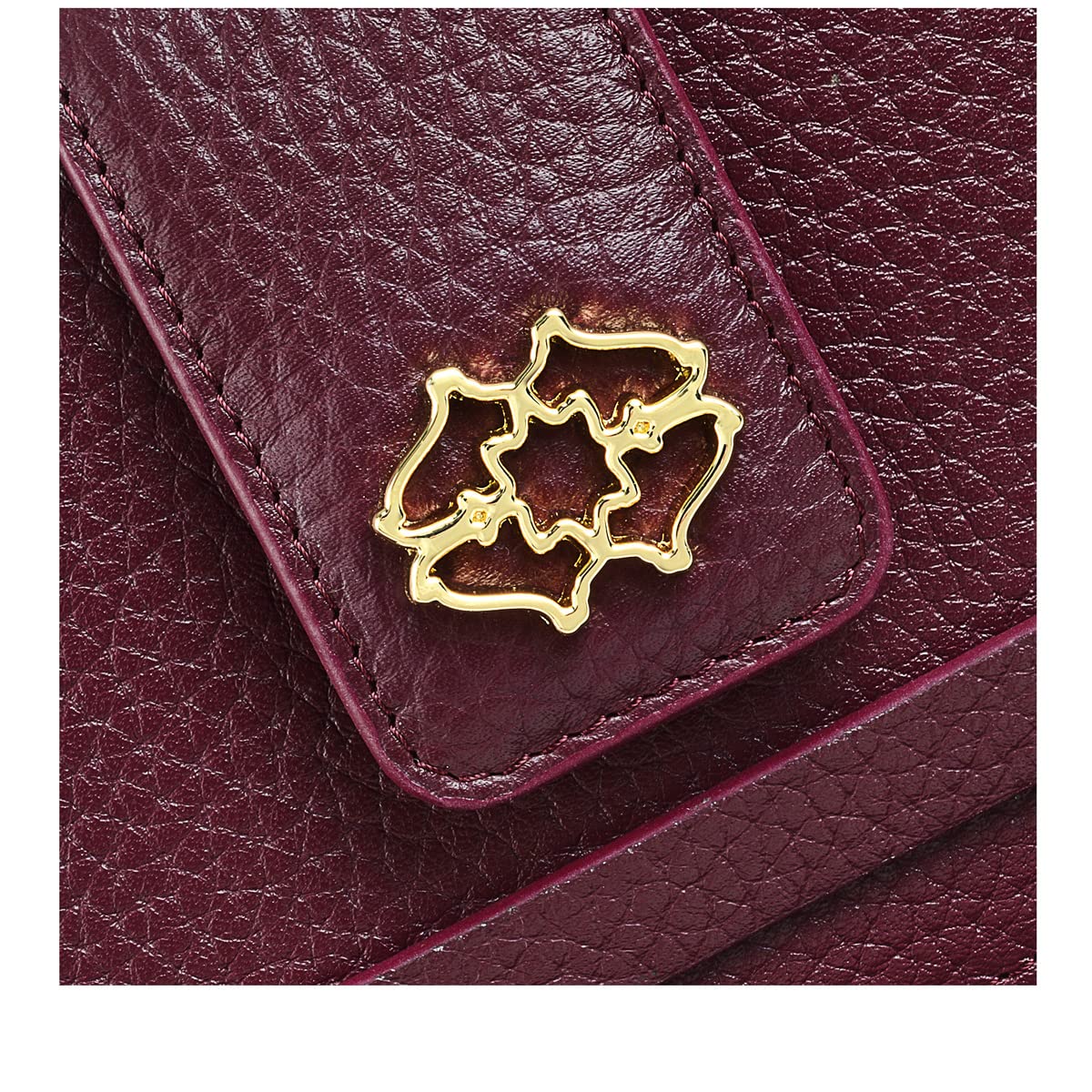RADLEY London West Mews Women's Small Leather Crossbody Bag for Phone - Dark Cherry | Stylish Purse for Everyday Use, Travel & Shopping