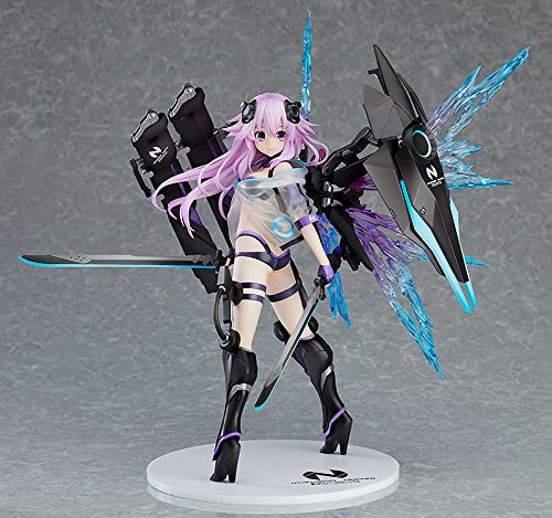 Good Smile Hyperdimension Neptunia: Dimension Traveler Neptune (Generator Unit Ver) 1/7 Scale PVC Anime Figure - Multicolor Collectible Statue for Gamers & Anime Fans | Perfect for Display in Gaming Rooms & Anime Collections