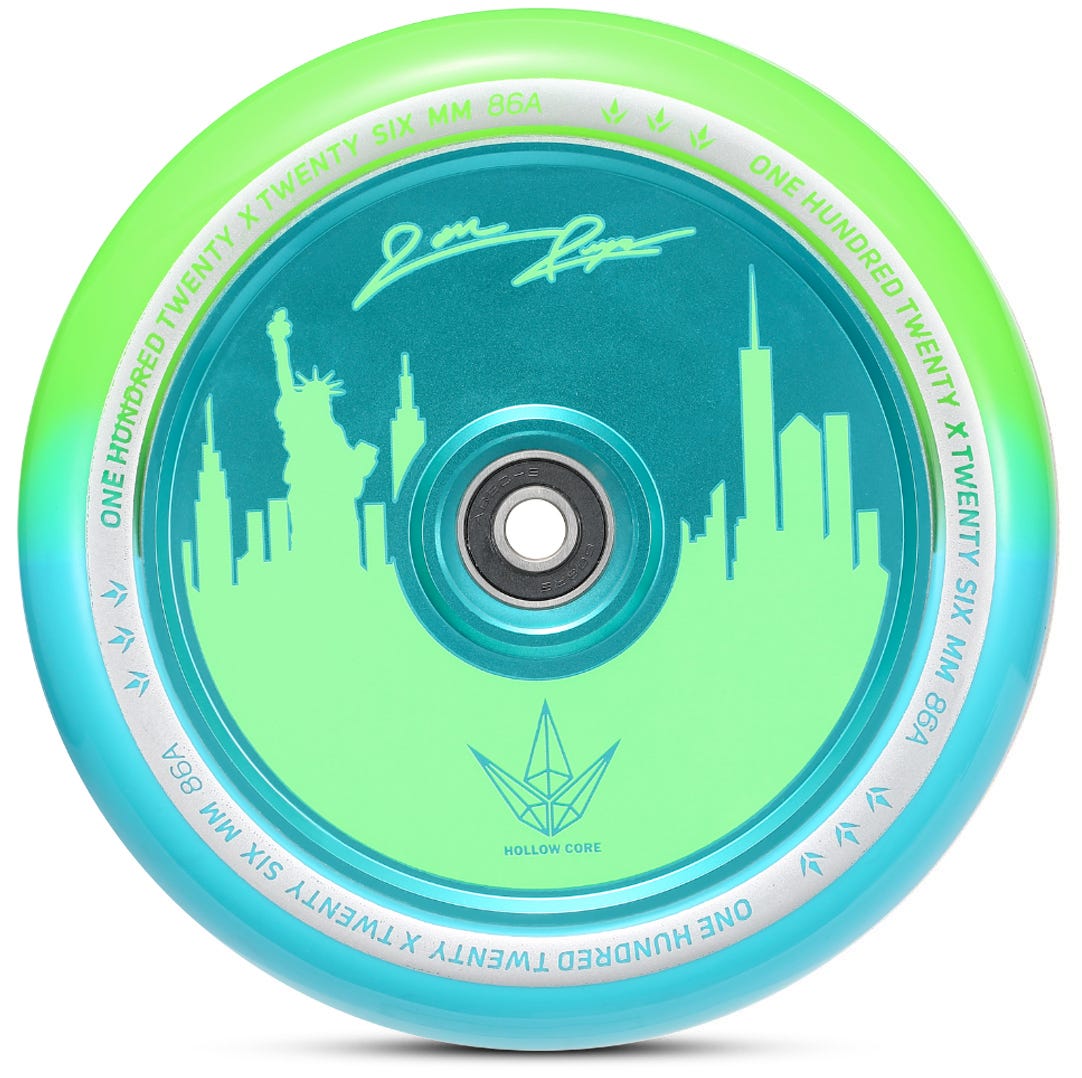 Envy Jon Reyes Signature Wheels 120mm - Premium Longboard & Skateboard Wheels for Smooth Riding - Perfect for Cruising, Downhill & Freestyle Skateboarding