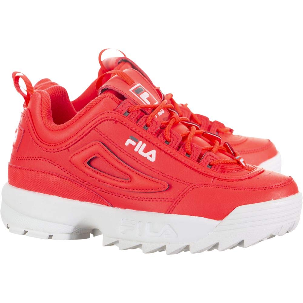 Fila Disruptor II Kids Sneakers with Logo Reveal - Trendy Chunky Platform Shoes for Boys & Girls - Perfect for School, Sports & Casual Wear