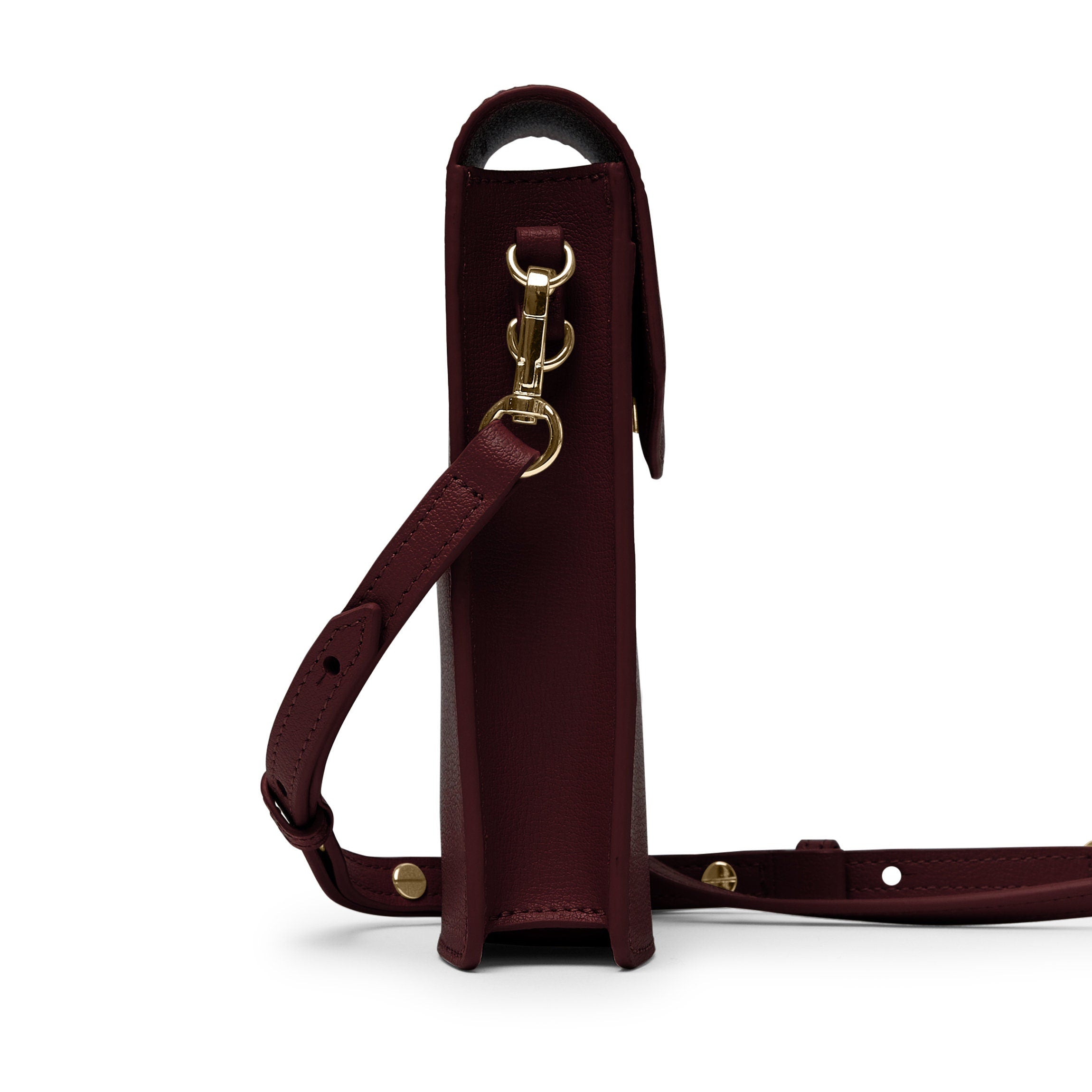 Mini Willow Crossbody Bag in Oxblood - Stylish & Compact Purse for Women, Perfect for Everyday Use, Travel, and Date Nights