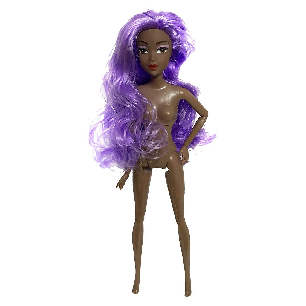 KTGCPK African American Baby Doll with Movable Joints - Realistic Black Doll Toy for Kids, Perfect Gift for Birthdays & Holidays - Great for Pretend Play, Role Playing & Collectibles