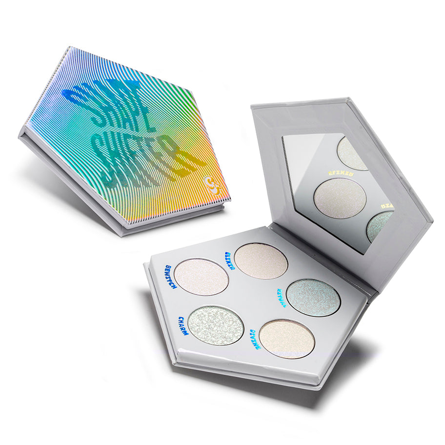 Shape Shifter Highlight Palette - Buildable, Blendable Highlighter for Face & Body - Perfect for Contouring, Strobing & Glowing Makeup Looks