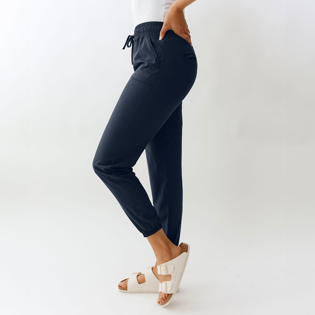 Everywhere Joggers for Men & Women - True Blue Comfortable Lounge Pants - Perfect for Running, Yoga, Travel & Casual Wear