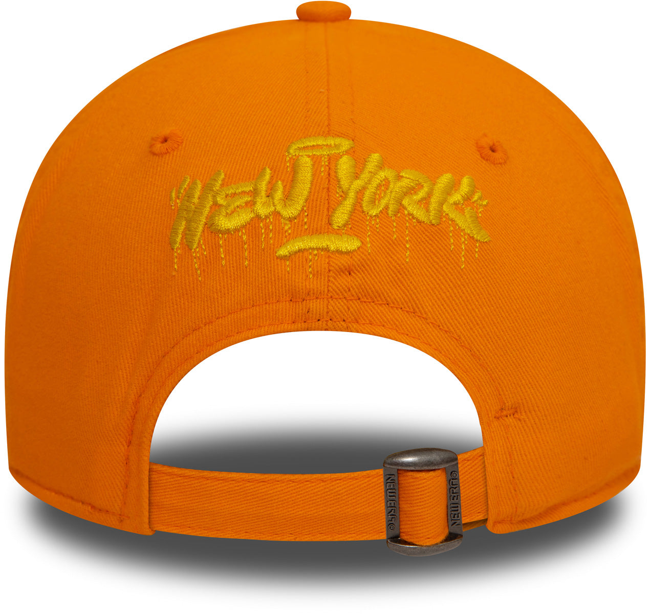 New Era 9Forty New York Hotdog Orange Baseball Cap - Adjustable Snapback Hat for Men & Women - Perfect for Baseball Games, Streetwear Fashion & Outdoor Activities