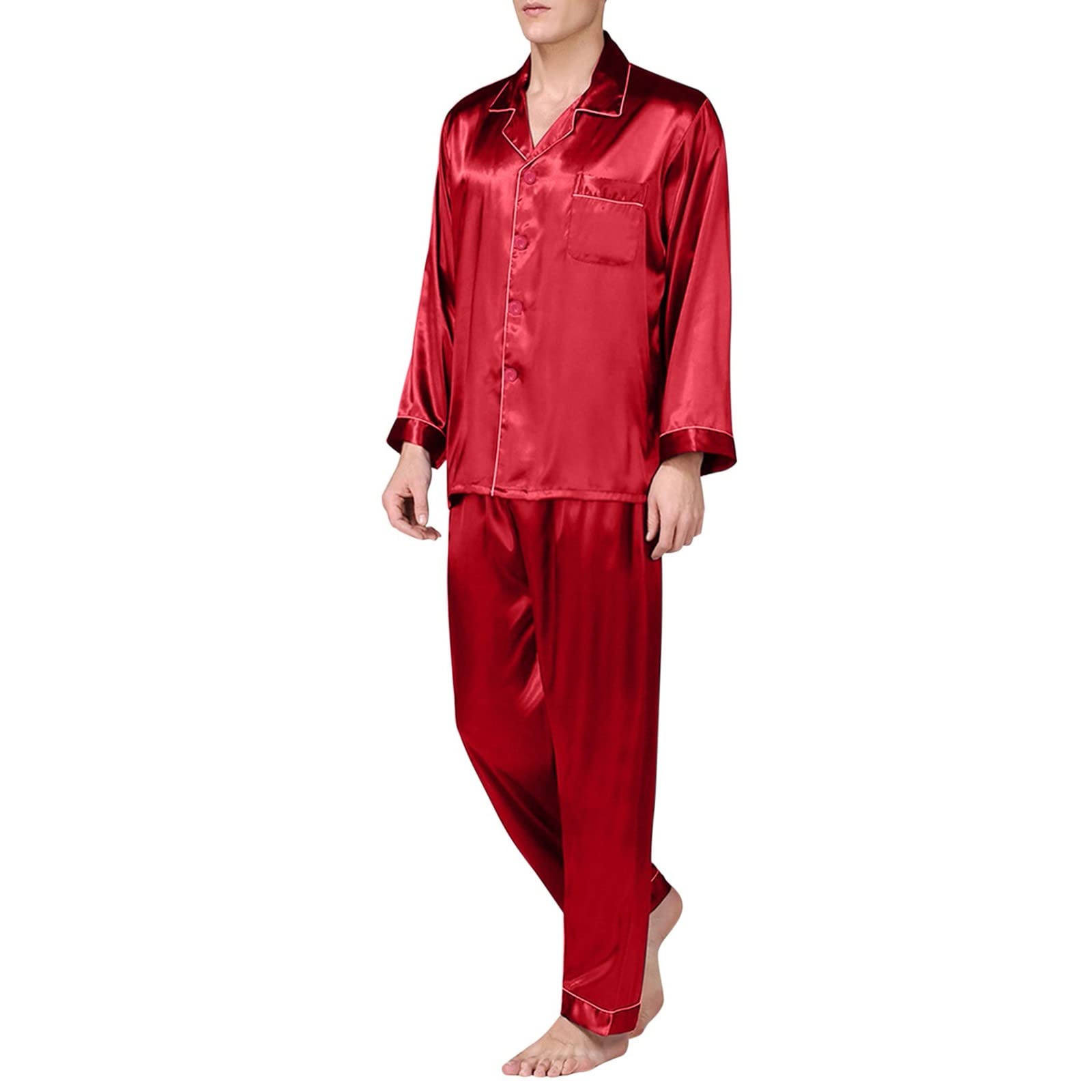 Men's Hawaiian Sleepwear Set - Comfortable Pajamas & Loungewear for Relaxation