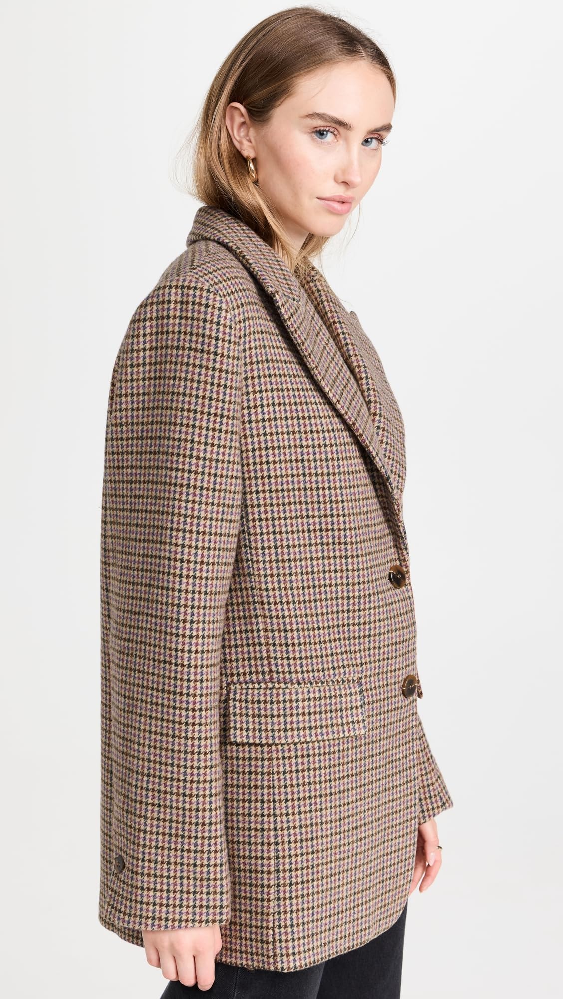 ASTR the Label Women's Pauline Blazer - Tailored Slim Fit Jacket for Work & Office | Professional Women's Blazer for Business, Interviews & Formal Occasions