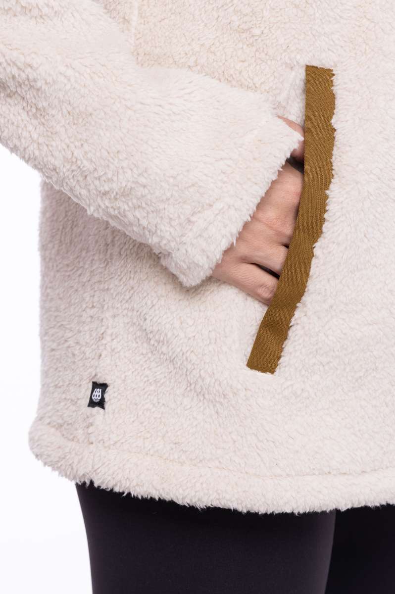 686 Women's Hemlock Fleece Hoodie 2023 - Soft Warm Winter Pullover for Outdoor Activities & Casual Wear