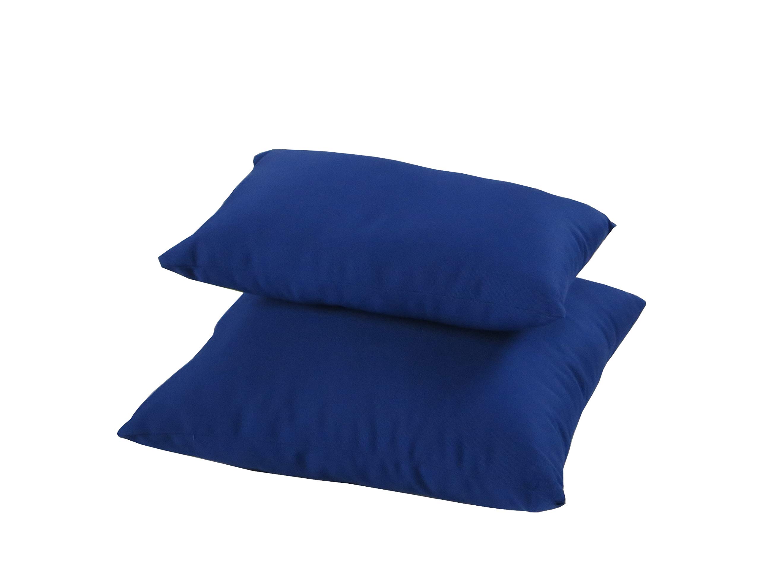 Premium Kapok Zafu & Zabuton Meditation Cushion Set (4-Piece) - Comfortable Floor Seating for Yoga, Zen Meditation & Mindfulness Practice at Home or Studio