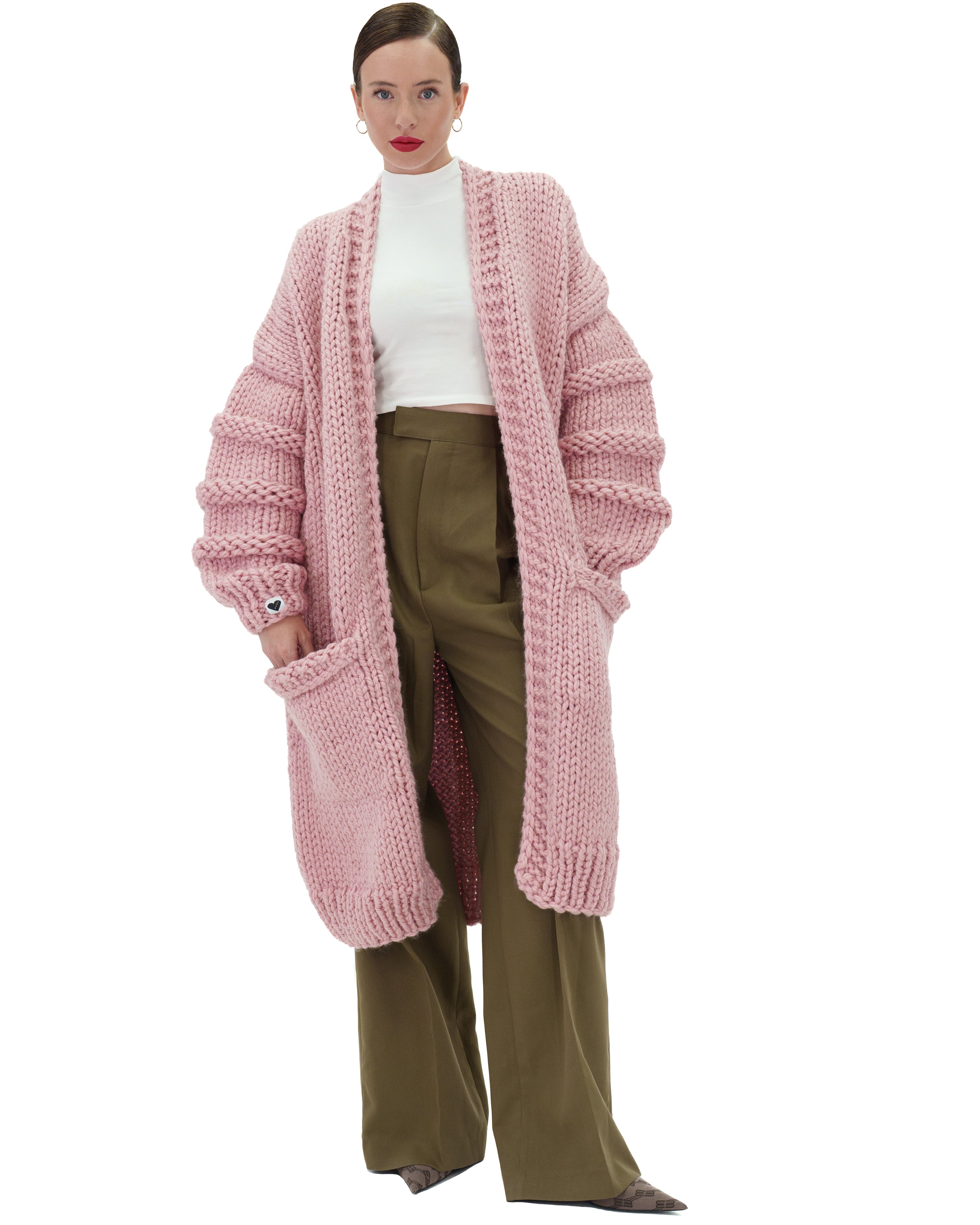 Stylish Long Pocketed Cardigan for Women - Cozy Knit Sweater with Pockets - Perfect for Fall, Winter & Layering Outfits