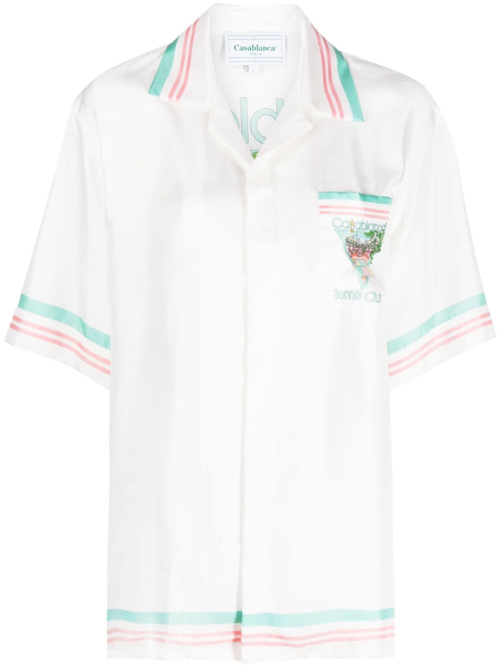 Premium White Casablanca Shirts for Men - Classic Button Down Dress Shirts - Perfect for Business, Office & Formal Occasions