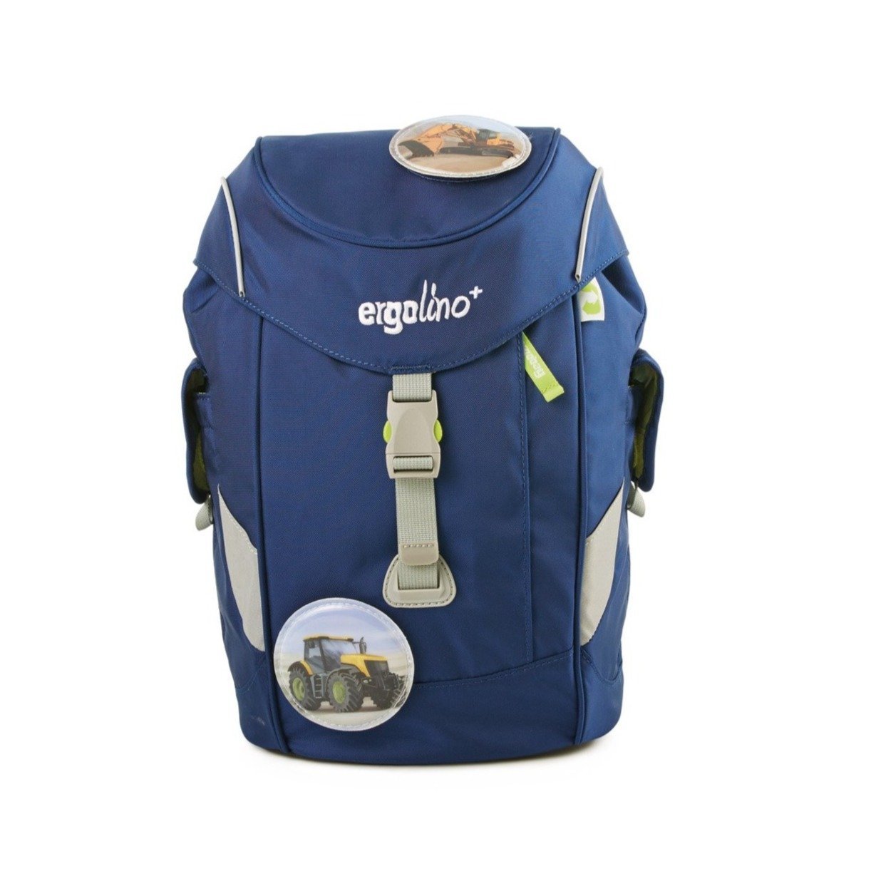 Ergobag Mini Blue Backpack for Kids - Lightweight & Ergonomic School Bag for Boys & Girls - Perfect for Preschool, Kindergarten & Daycare Use