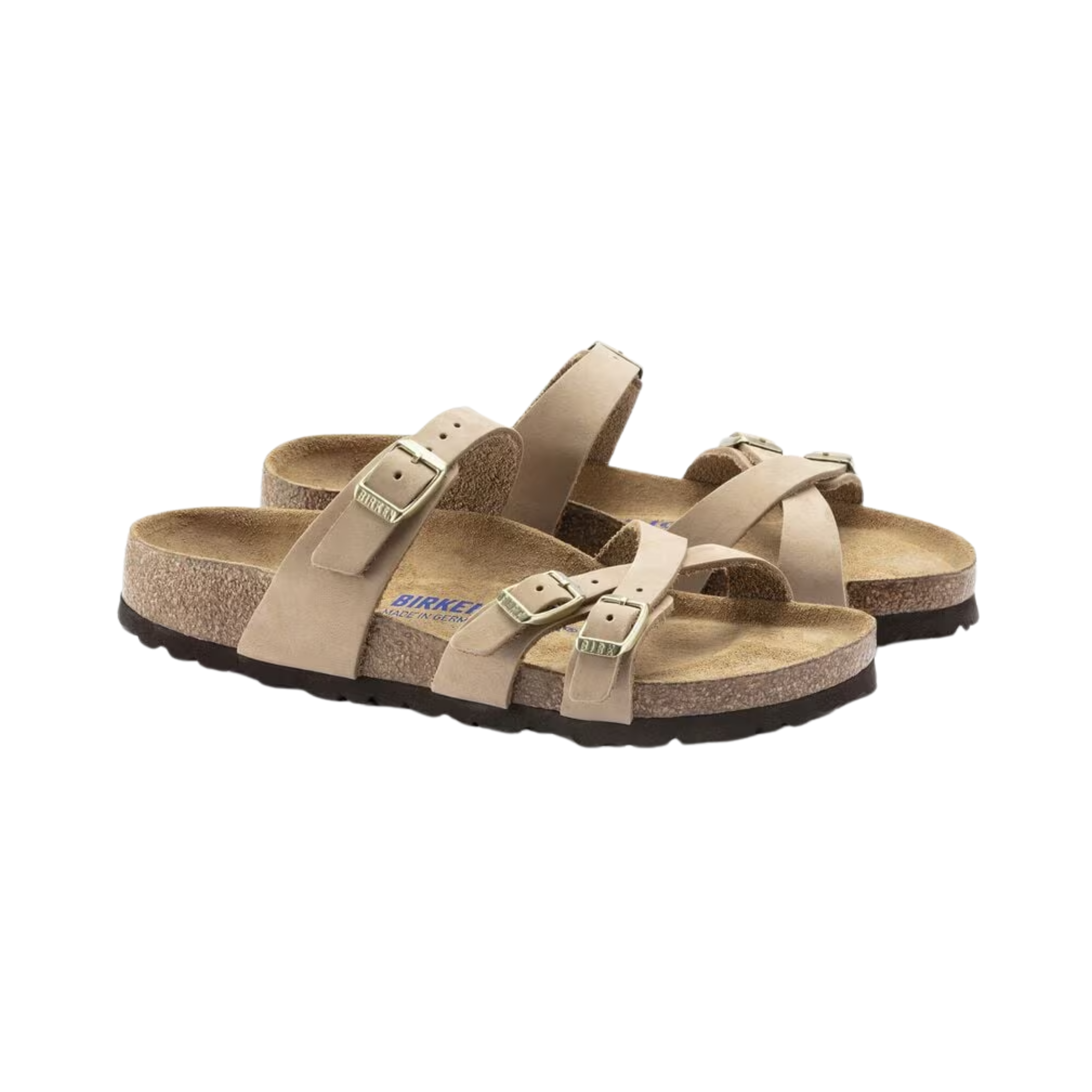 Women's Franca Soft Footbed Sandals - Comfortable Nubuck Leather Sandals for Women | Perfect for Beach, Vacation & Summer Outfits