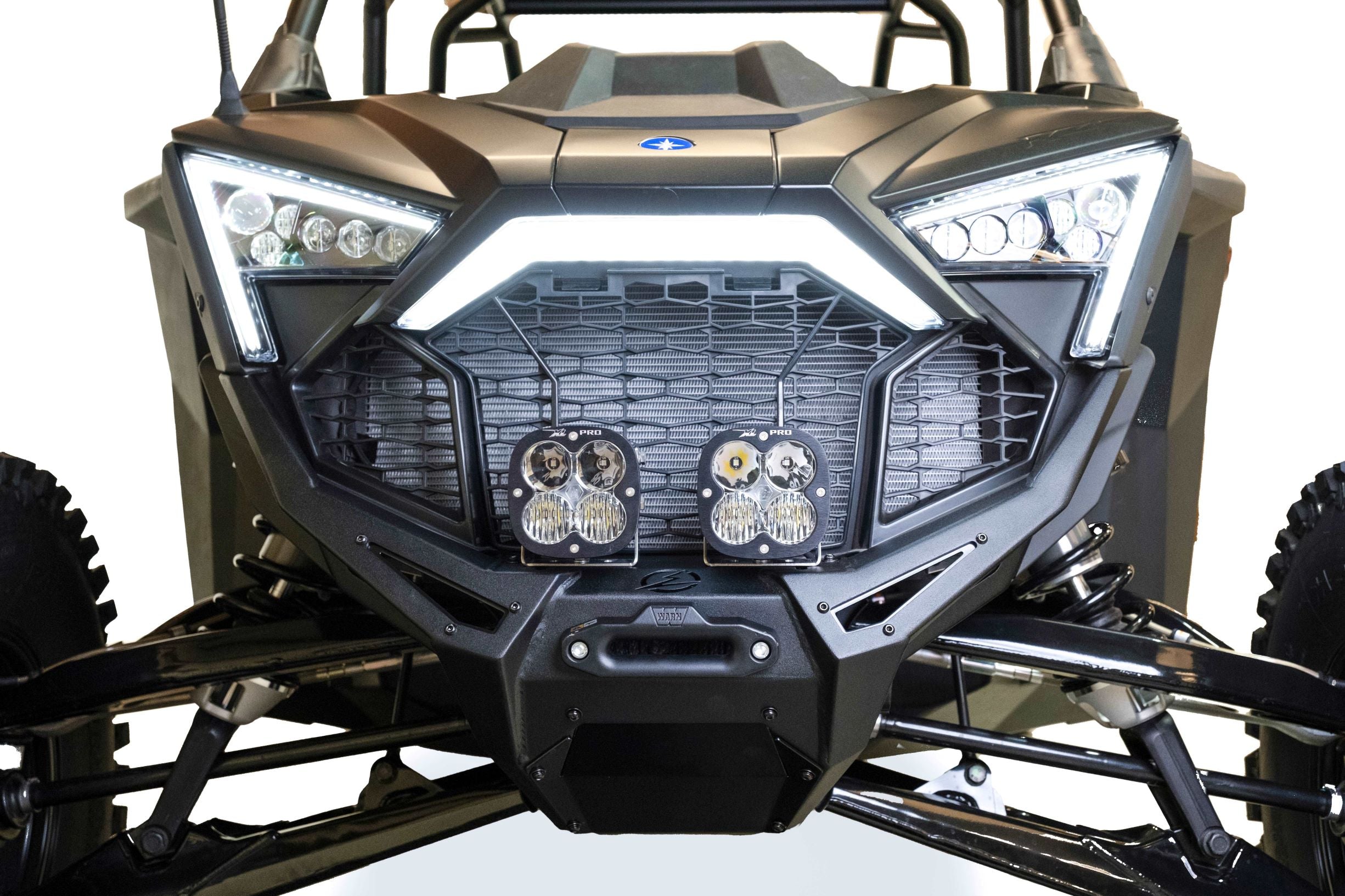2024 Polaris RZR Pro R & Turbo R Volt Series Front Winch Bumper (FWB610012) - Heavy-Duty Off-Road Protection for Trail Riding & Mud Adventures