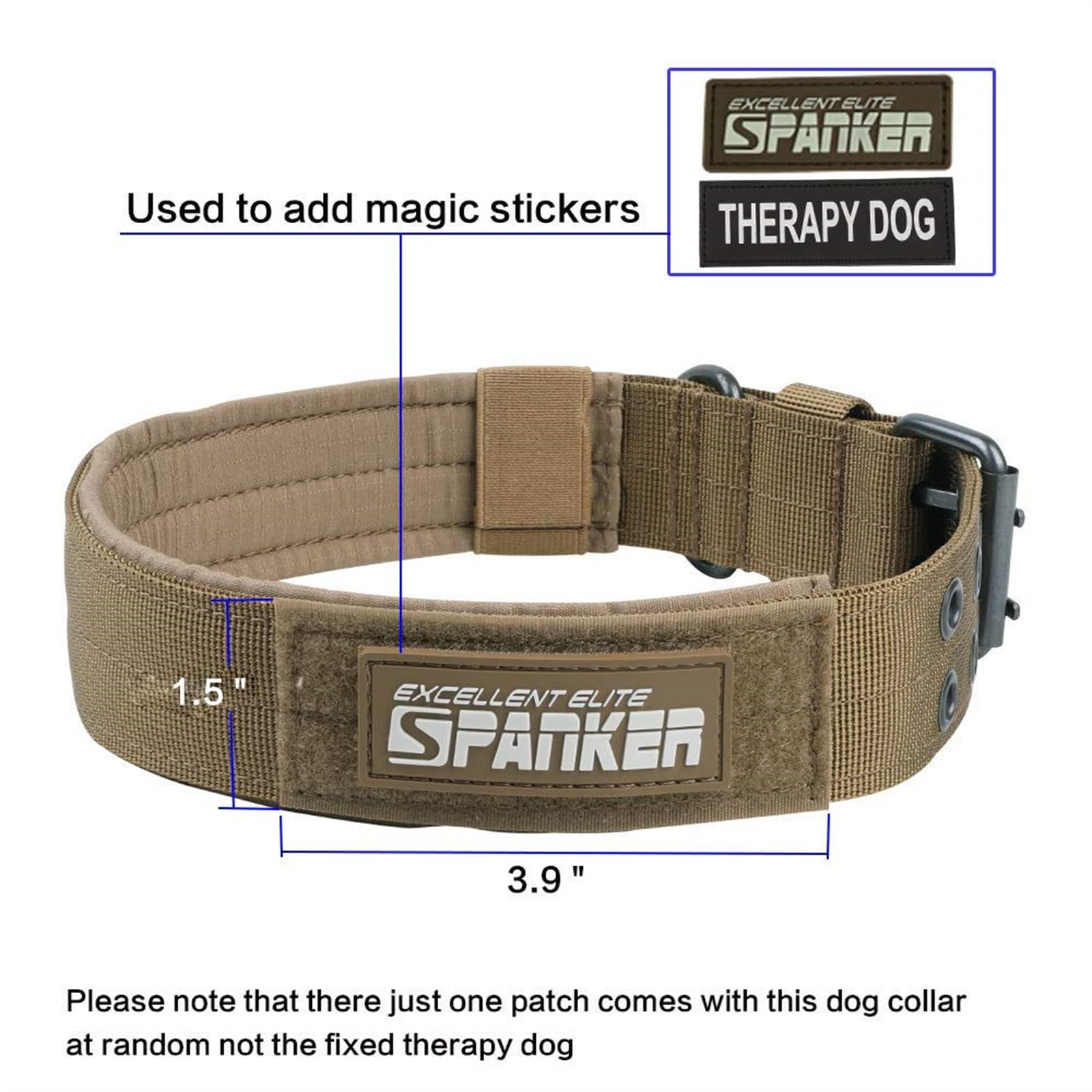 Military Dog Collar L Size 1.5