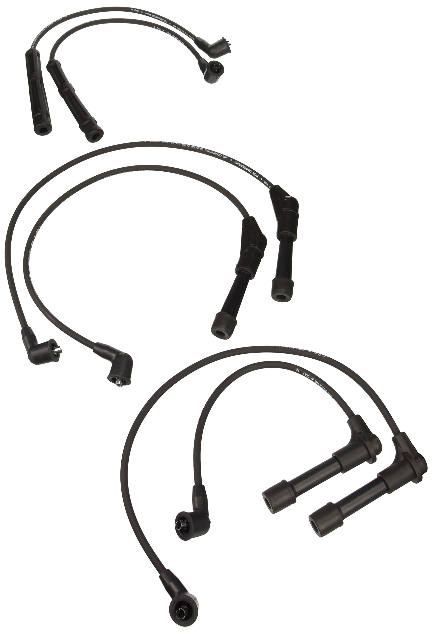 High-Performance Spark Plug Wire Set for Cars & Trucks - Durable Ignition Wires for Smooth Engine Performance - Ideal for DIY Auto Repair & Vehicle Maintenance