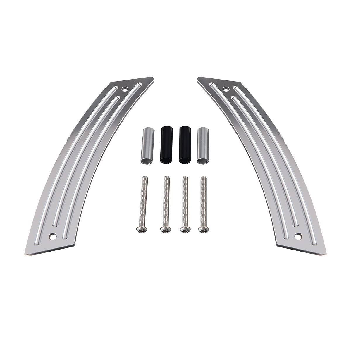 Aluminum Car Interior Door Handle Replacement for Volkswagen Beetle - Driver & Passenger Side, Silver | Durable Door Pull Handle Panel Repair for Enhanced Grip & Comfort | Perfect for Daily Commute, Road Trips & Car Upgrades