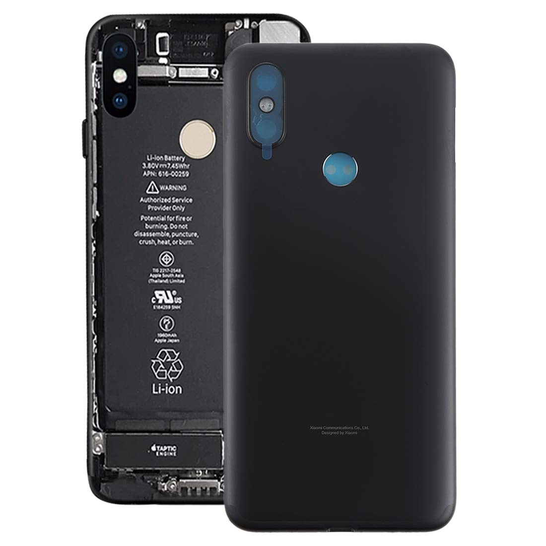 Original Xiaomi Mi 6X / A2 Back Cover Replacement - Durable Phone Repair Spare Parts for Xiaomi 6X & A2 Models | Perfect for DIY Phone Repair, Protection & Customization