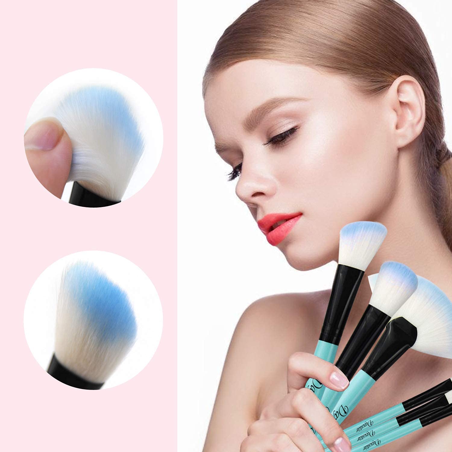 32-Piece Professional Makeup Brush Set - Eyeshadow, Foundation, Concealer, Eyelash & Blusher Brushes for Beginners & Experts | Perfect for Daily Makeup, Contouring & Special Occasions