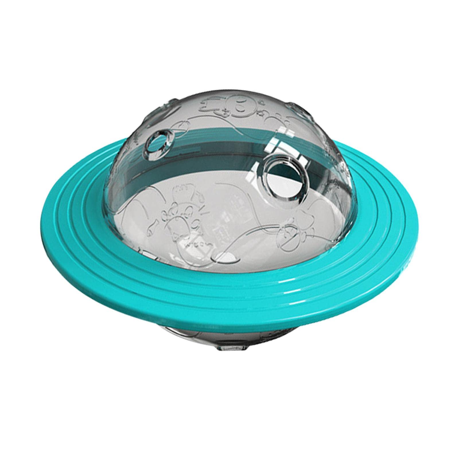 Lyla Slow Feeder Dog Bowl - No Spill Anti-Choking Puzzle Food Dispenser for Small & Large Dogs - Blue Pet Feeding Bowl for Mealtime Fun & Mental Stimulation - Perfect for Fast Eaters & Bored Dogs
