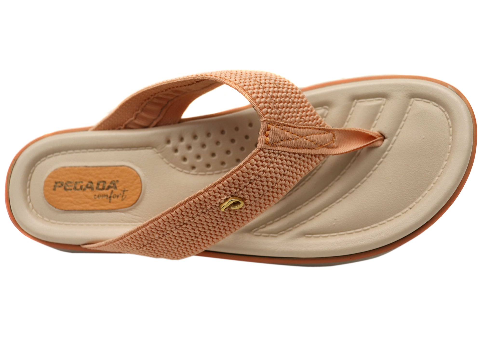 Pegada Aveny Women's Comfortable Brazilian Thong Sandals - Stylish Flip Flops for Beach, Pool & Summer Vacations